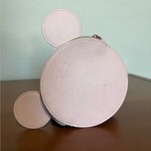 Disney H&M Light Pink Mickey Ear Coin Case